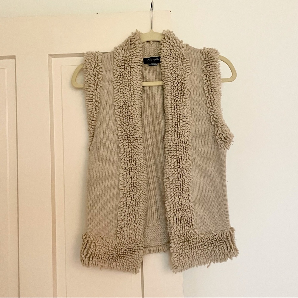 Christopher Fischer 100% wool vest